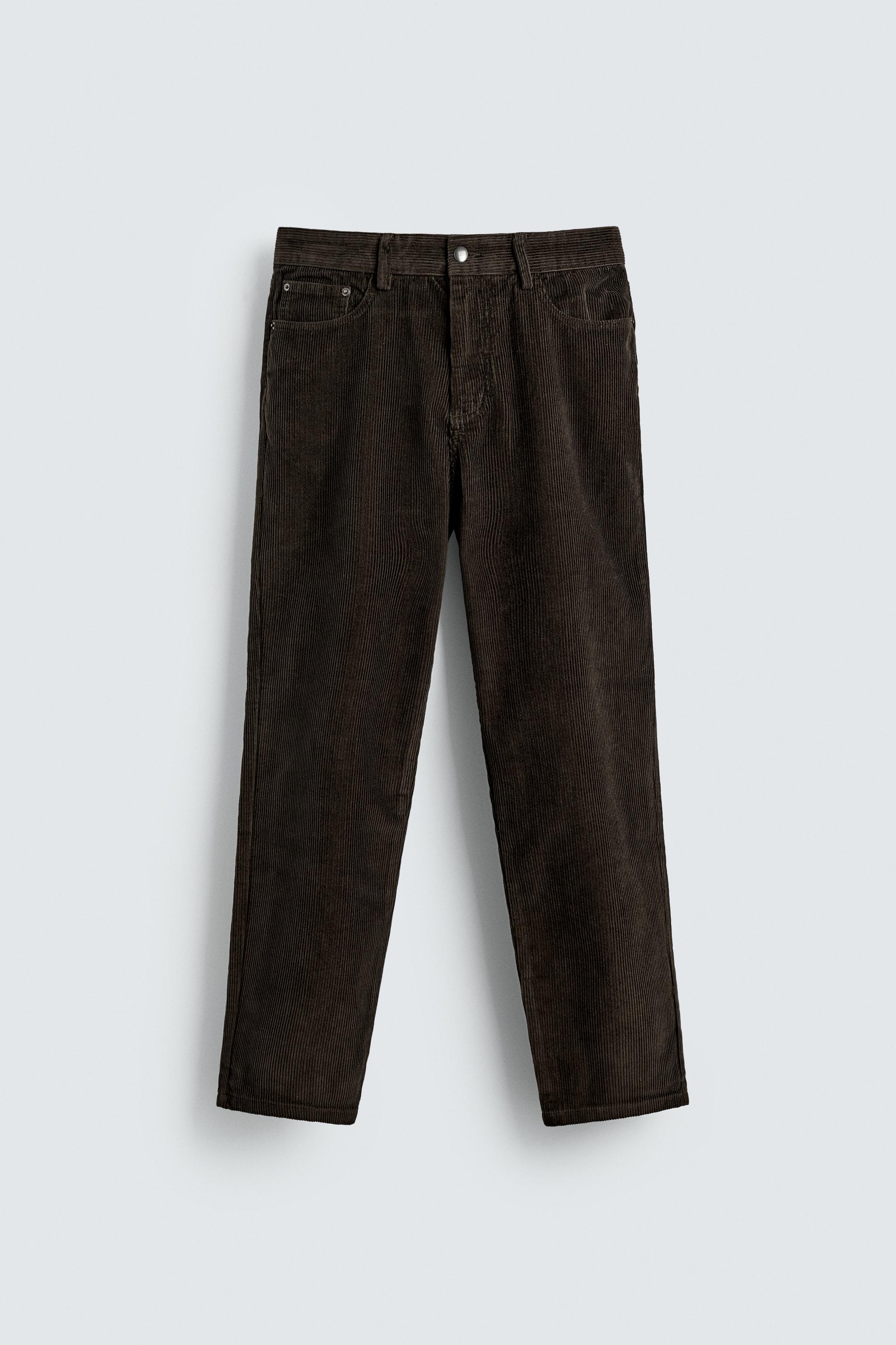 REGULAR FIT CORDUROY PANTS