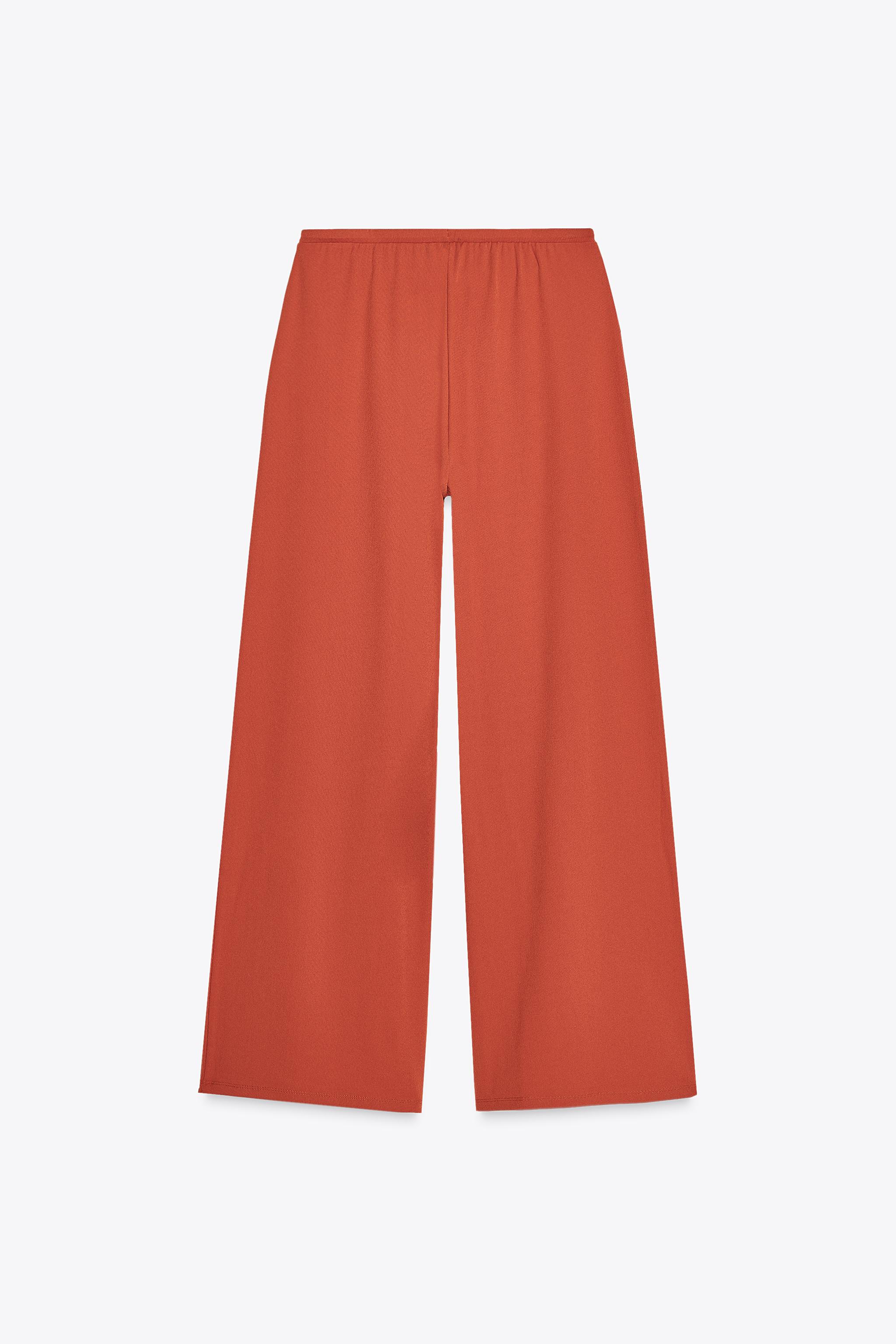 【ZARA】STRAIGHT-LEG テクスチャー パンツ 3641/335/800 ZARA】STRAIGHT-LEG テクスチャー パンツ 3641/335/800 (ZARA