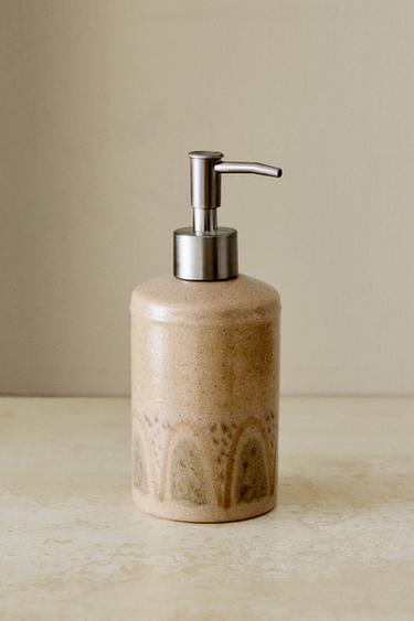 TERRACOTTA SOAP DISPENSER - Multicoloured by Zara - Image 4