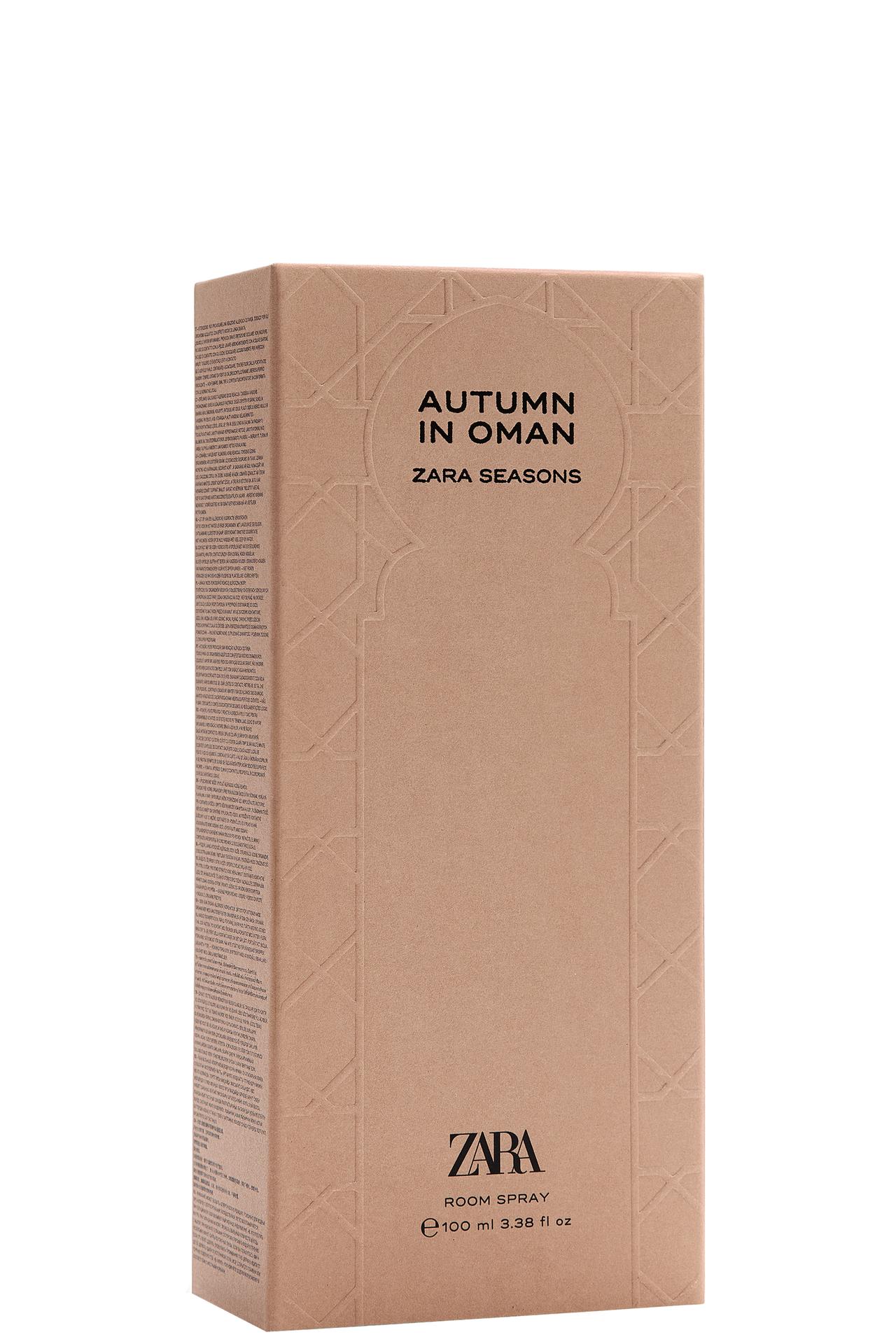 Zara SEASONS AUTUMN IN OMAN ROOM SPRAY 100 ML / 3.38 oz — TINTED LEATHER