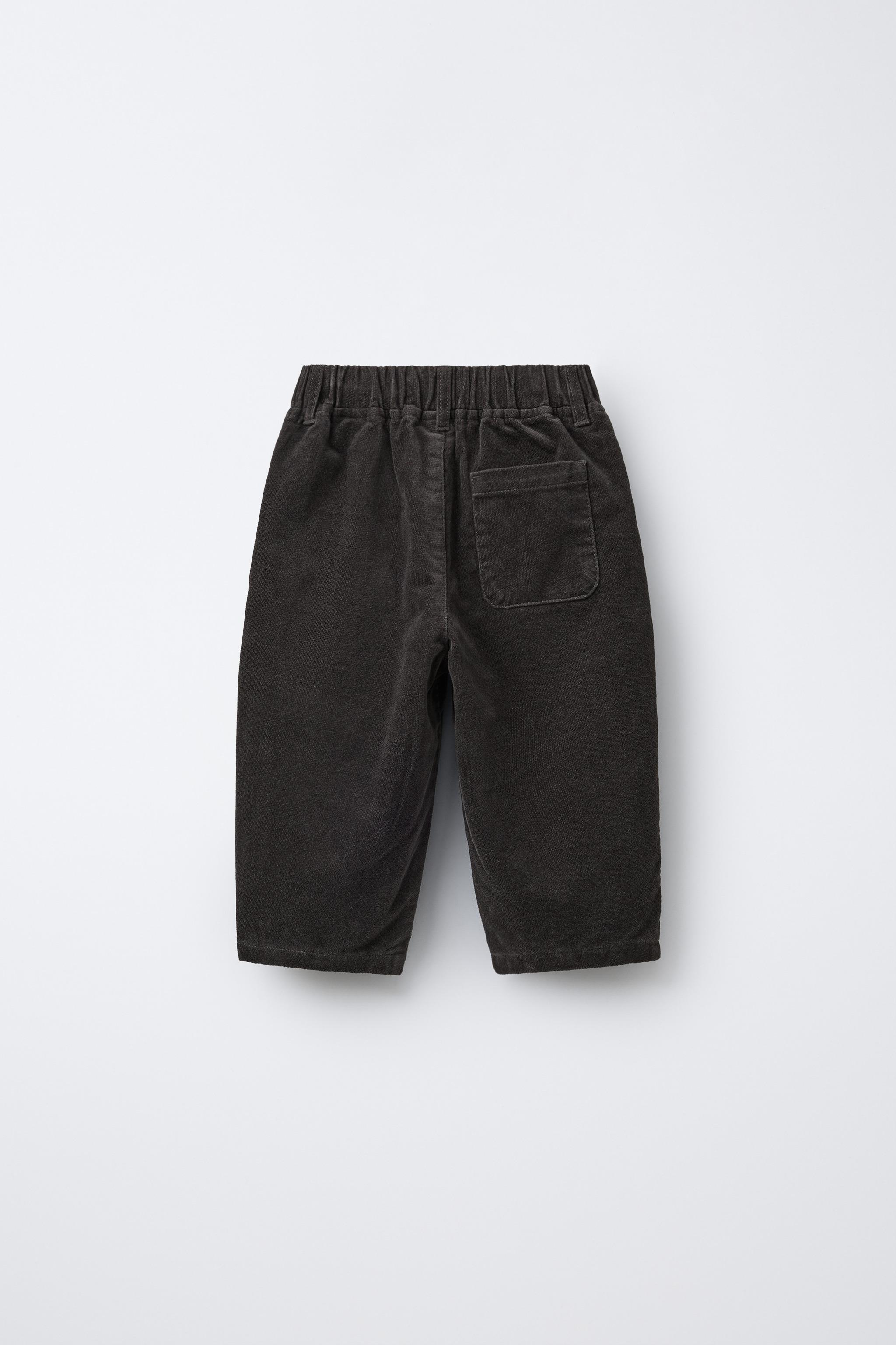 PANTALON BAGGY DOUX AU TOUCHER