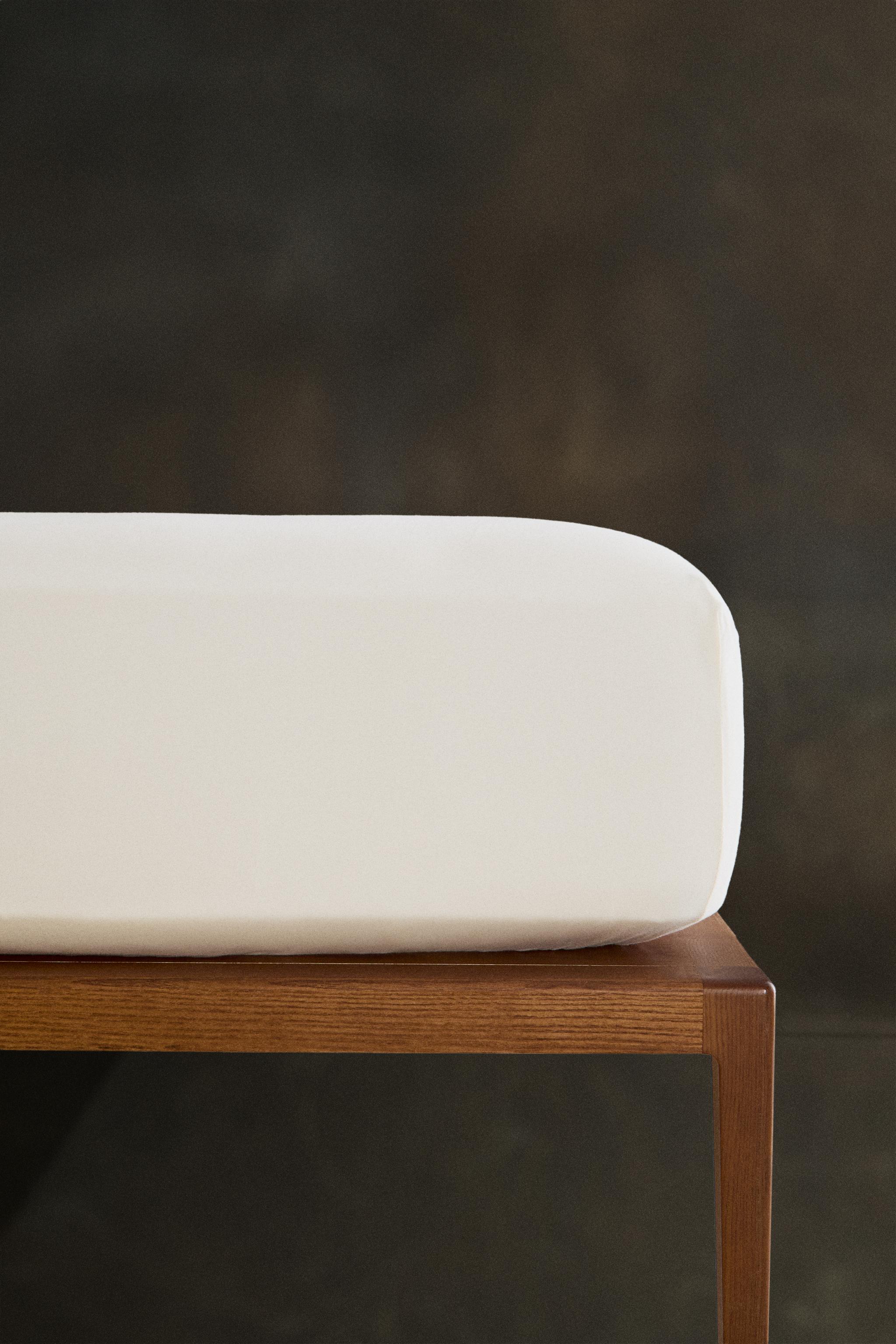 ZARA  コットンジャージ ボックスシーツ　3色セット ZARA HOME コットンジャージ ボックスシーツ 3色セット ZARA