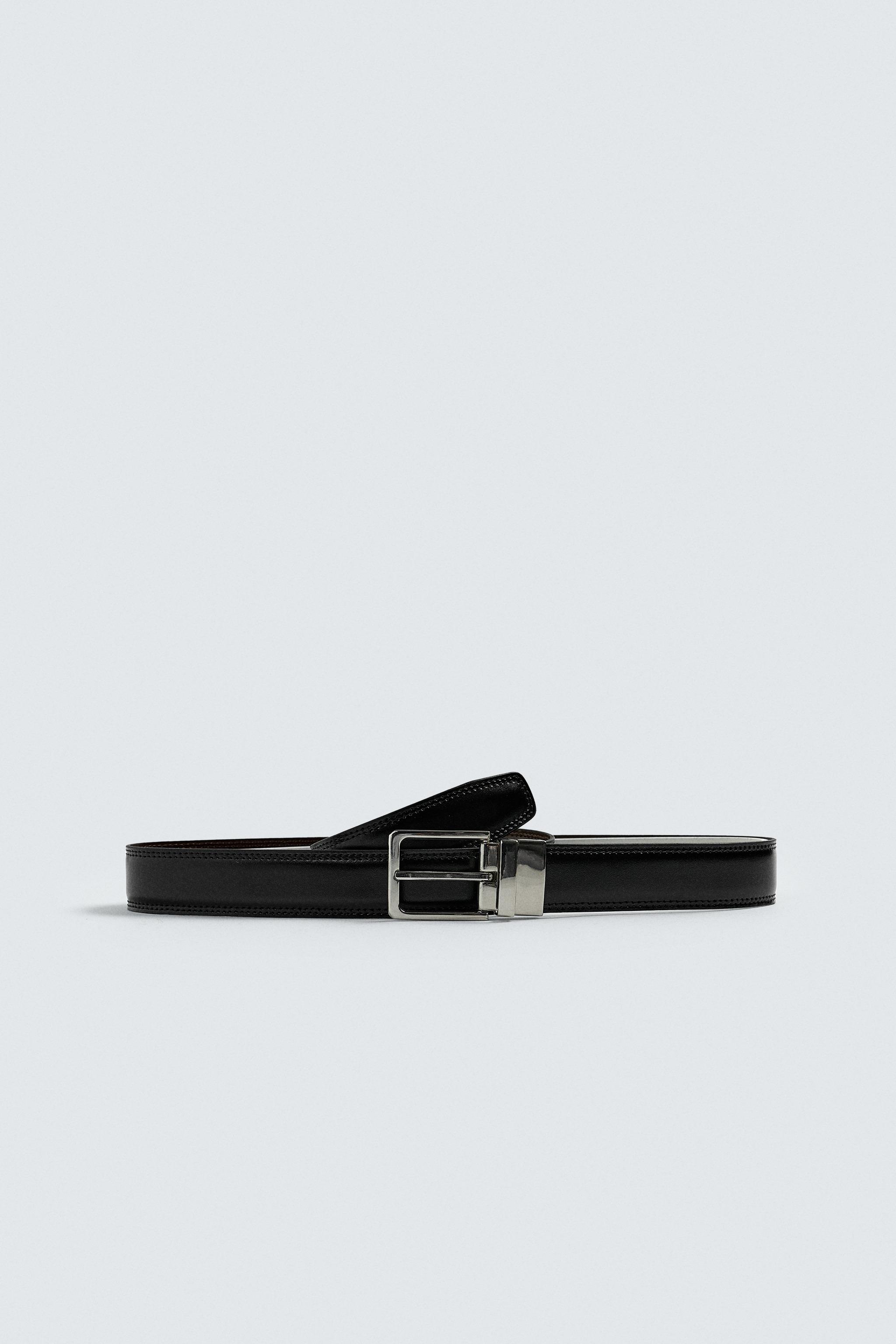 CEINTURE RÉVERSIBLE EN CUIR