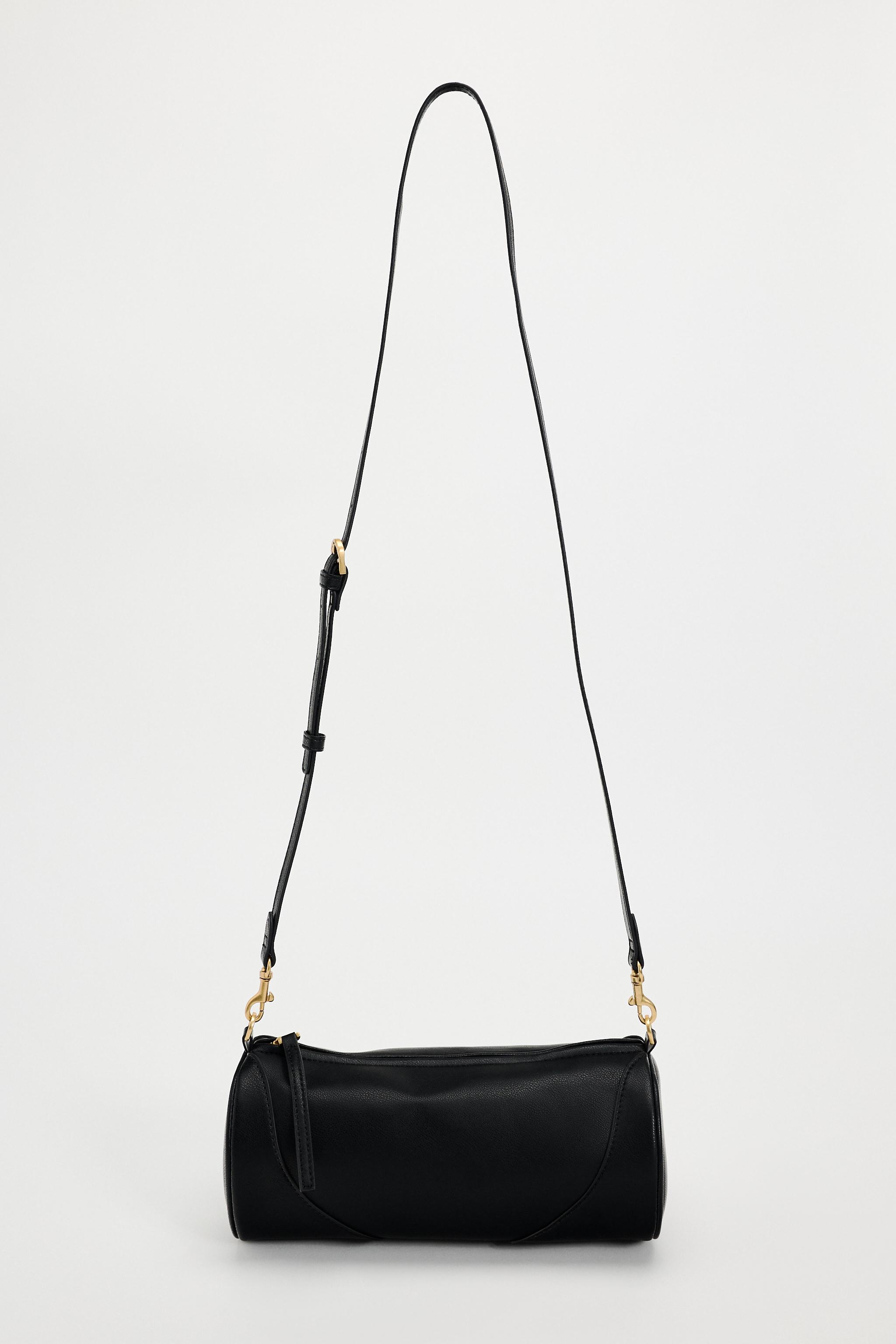 CYLINDRICAL SHOULDER BAG