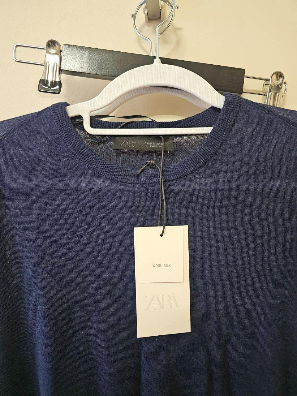 EXTRA-FINE WOOL AND SILK JUMPER - Image 3