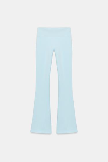 FLARE SWEATPANTS - Light blue by Zara