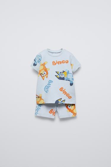 2-6 AÑOS/ PIJAMA BLUEY © LUDO STUDIO - Azul de Zara