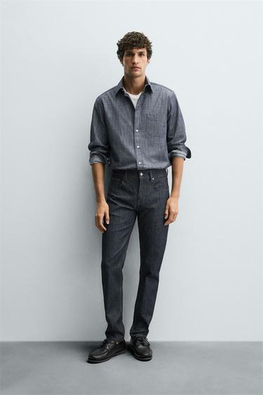 SLIM FIT JEANS - Blue by Zara - Image 0