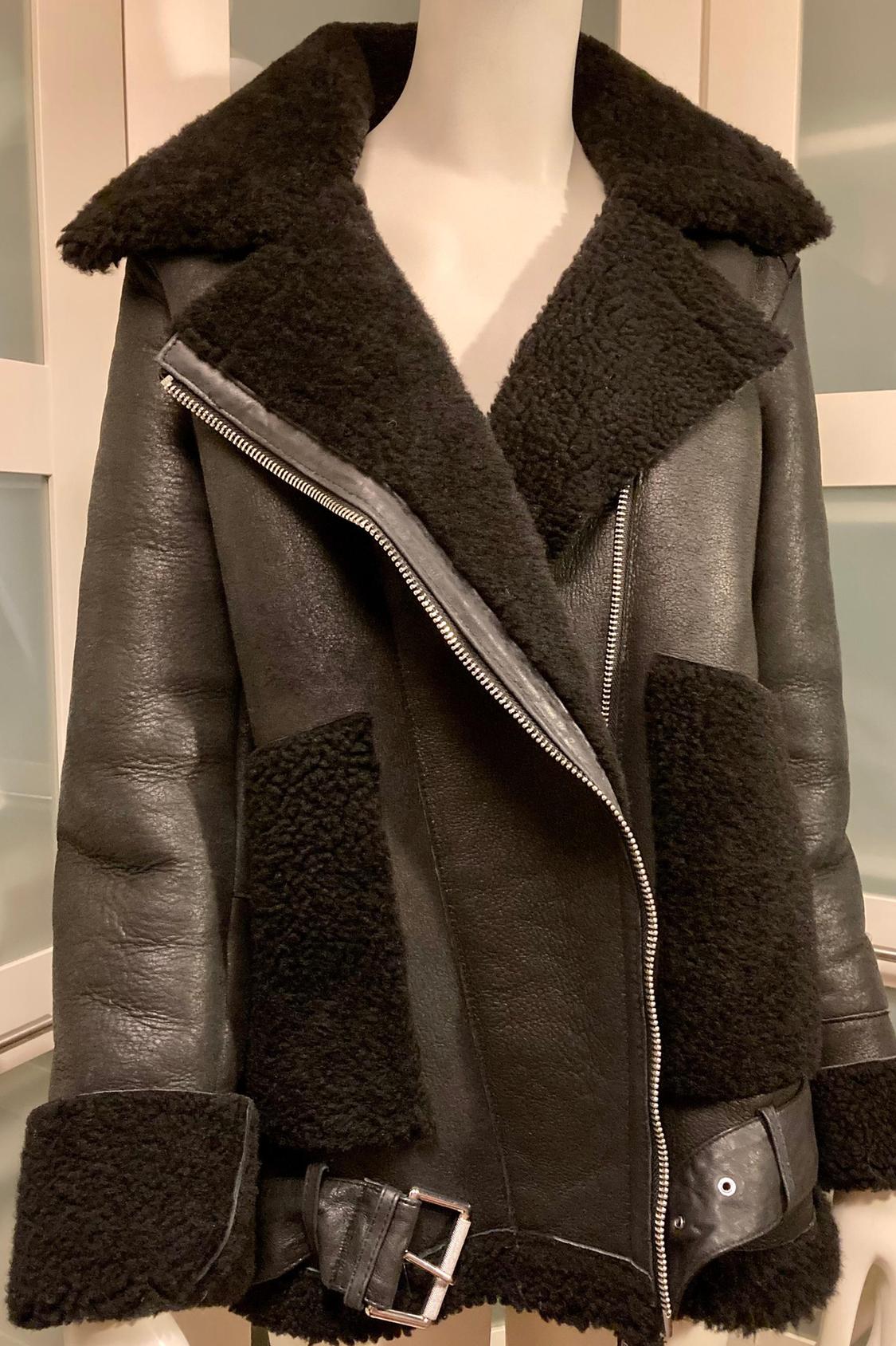 LEATHER BIKER JACKET - Image 2