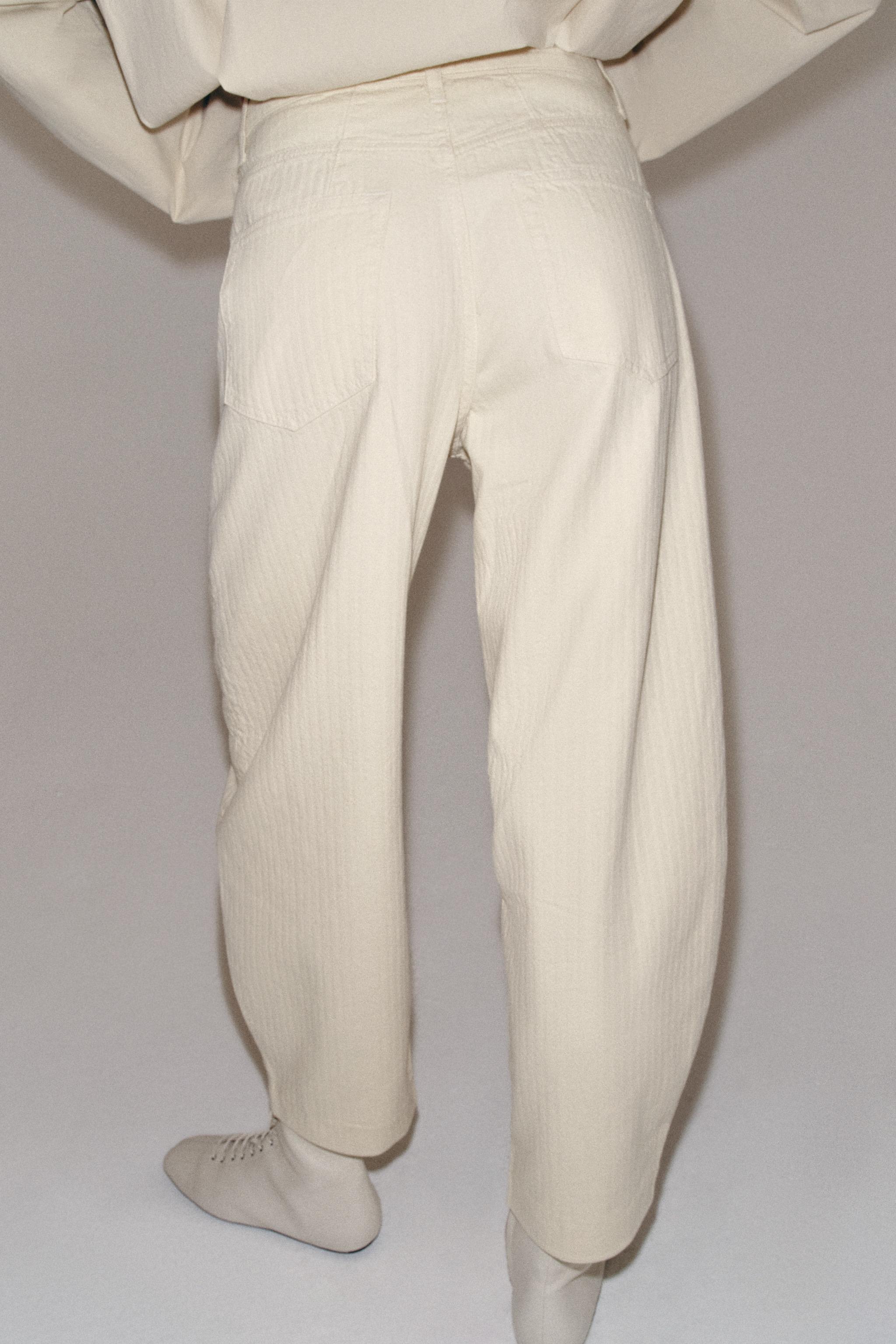 ZW COLLECTION HIGH WAIST TAPERED JEANS