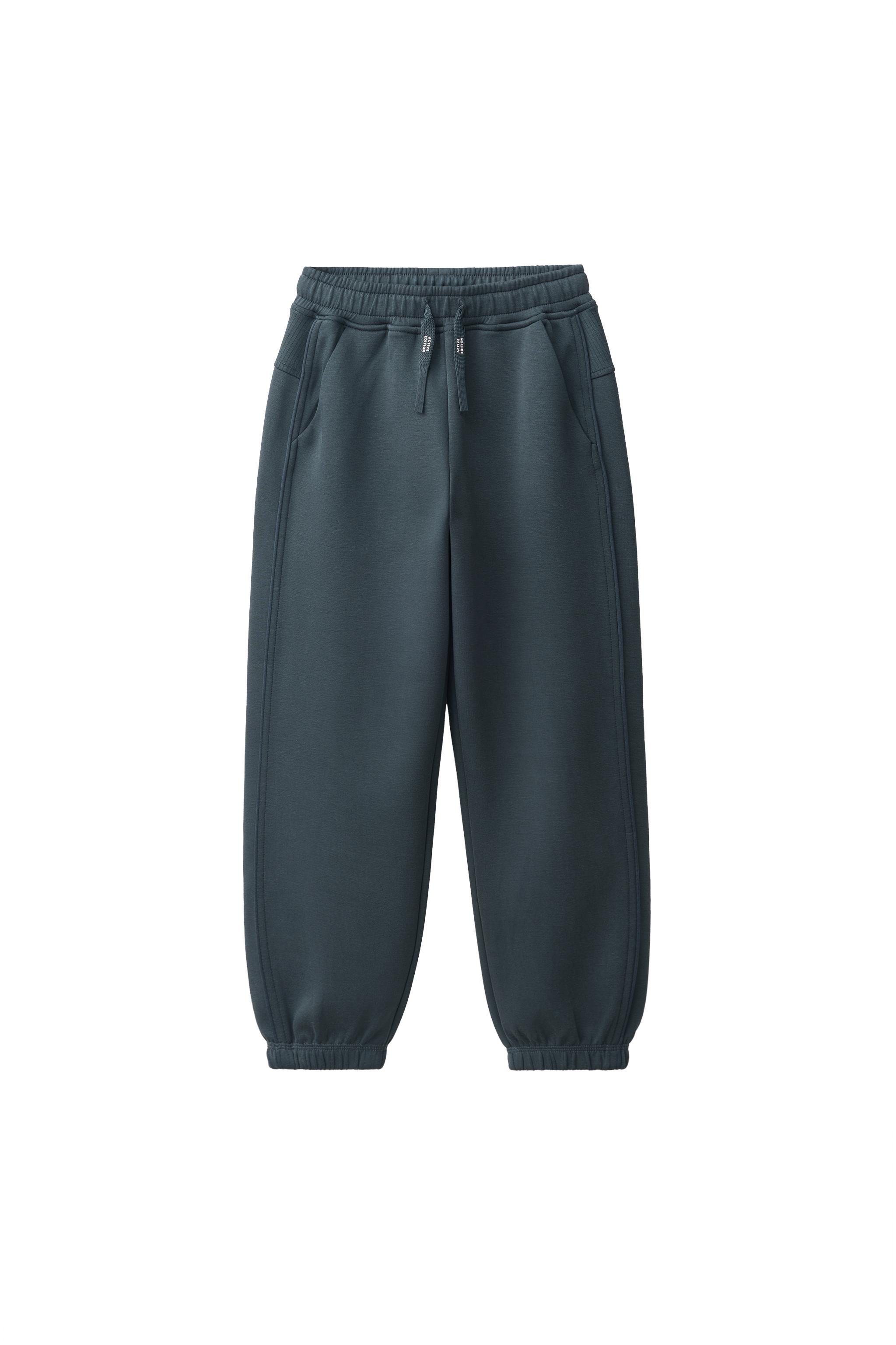 SPORTY JOGGER PANTS - Dark green | ZARA United States