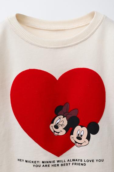 T-SHIRT IMPRIMÉ MINNIE MOUSE © DISNEY - Blanc cassé de Zara - Image 2