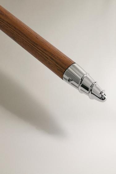 PARASOL FRÊNE VIF CONTRASTÉ - Écru / Noir de Zara - Image 3