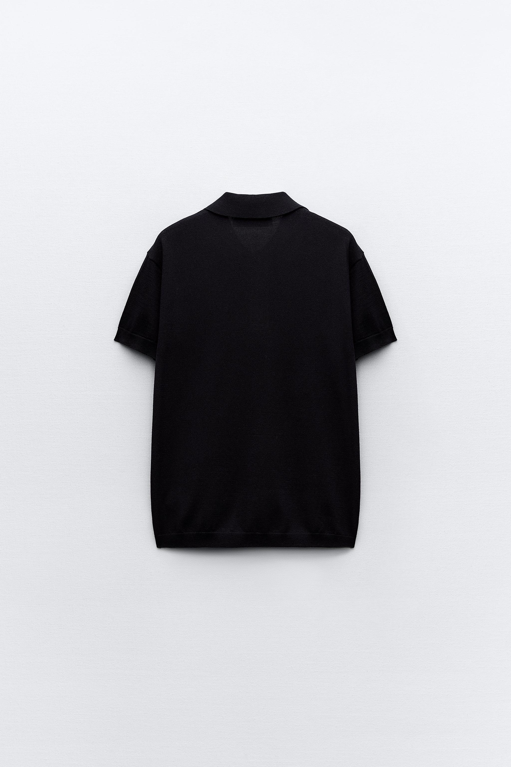 SHORT SLEEVE KNIT POLO SHIRT