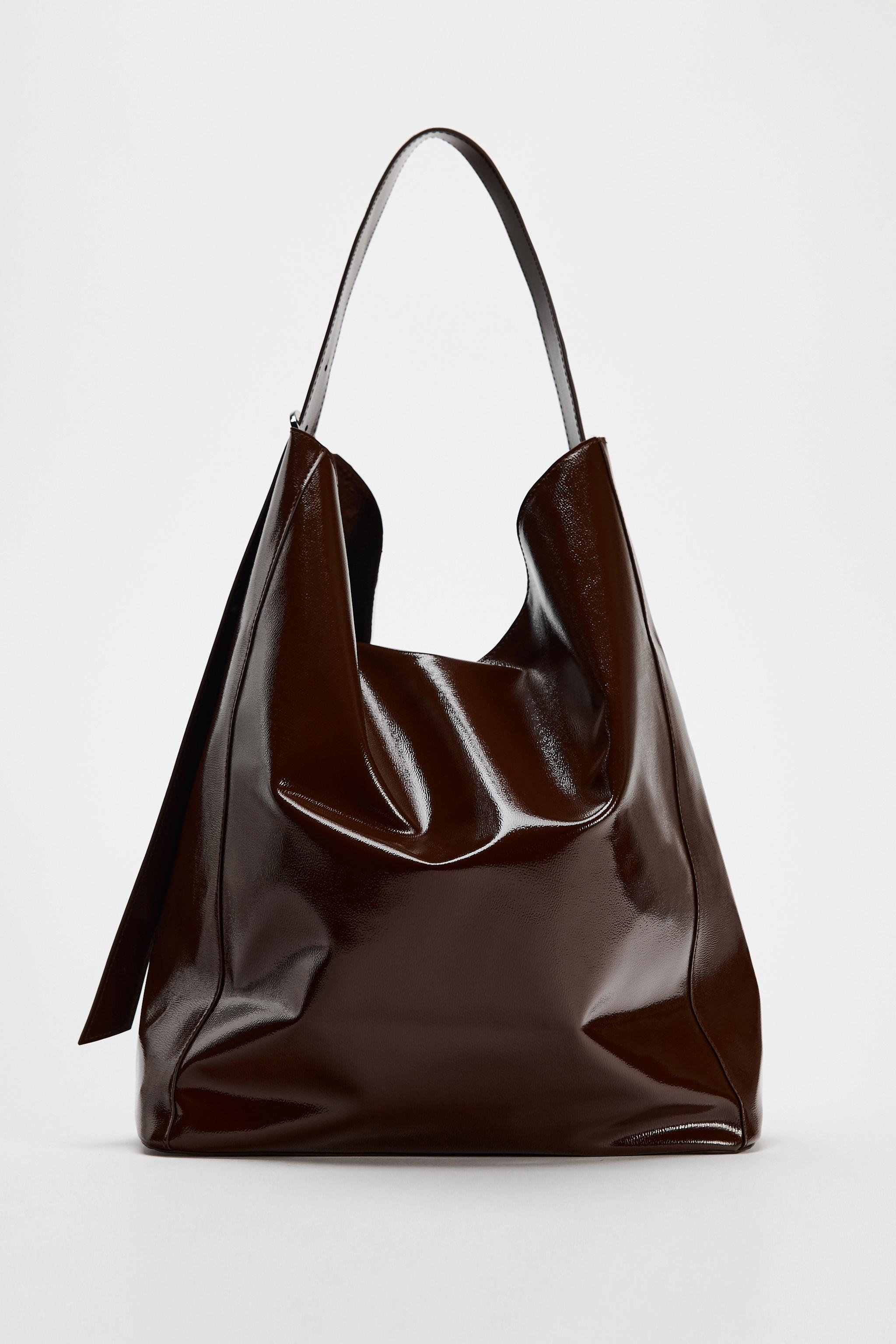 MAXI BUCKET BAG Brown ZARA Ireland