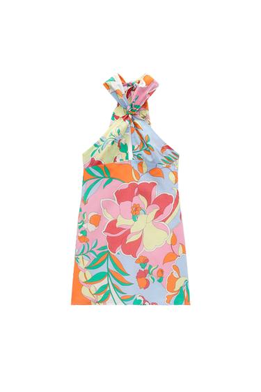 PRINTED DRESS