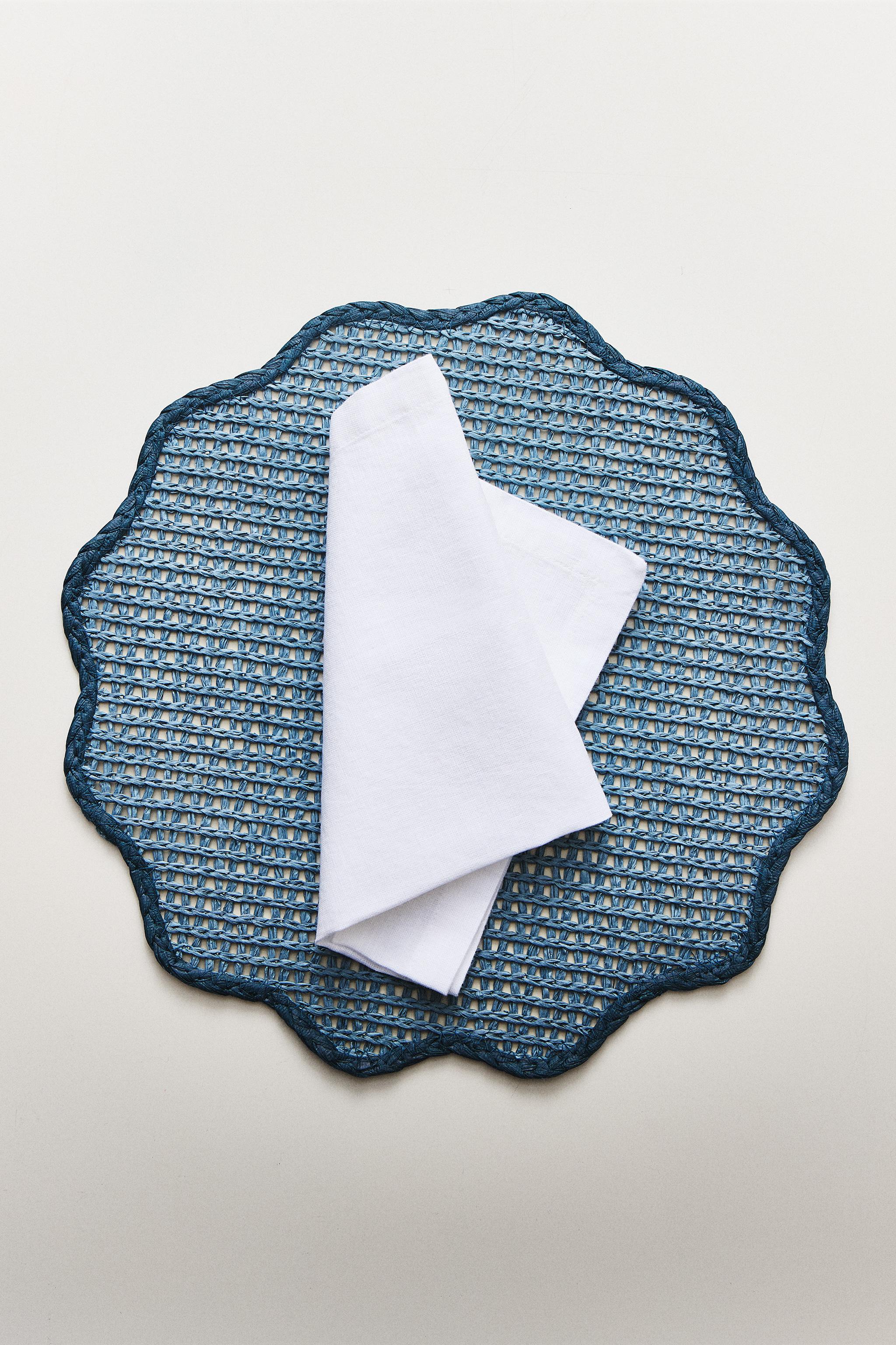 Zara YELLOW FLORAL PAPER PLACEMAT — фото 5