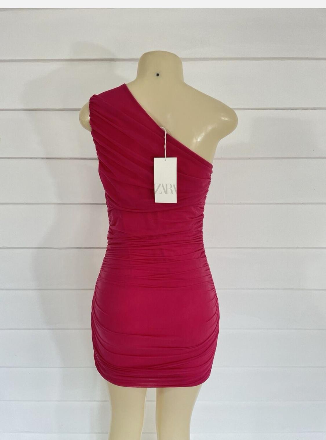 ORGANZA ASYMMETRIC DRESS - Image 5