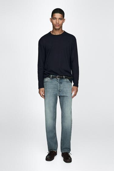 Zara Straight-leg jeans - Light blue - Image 0