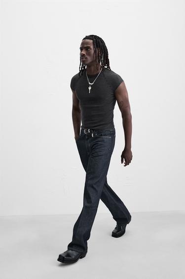 JEAN STRAIGHT FIT BOOTCUT - Bleu de Zara - Image 4