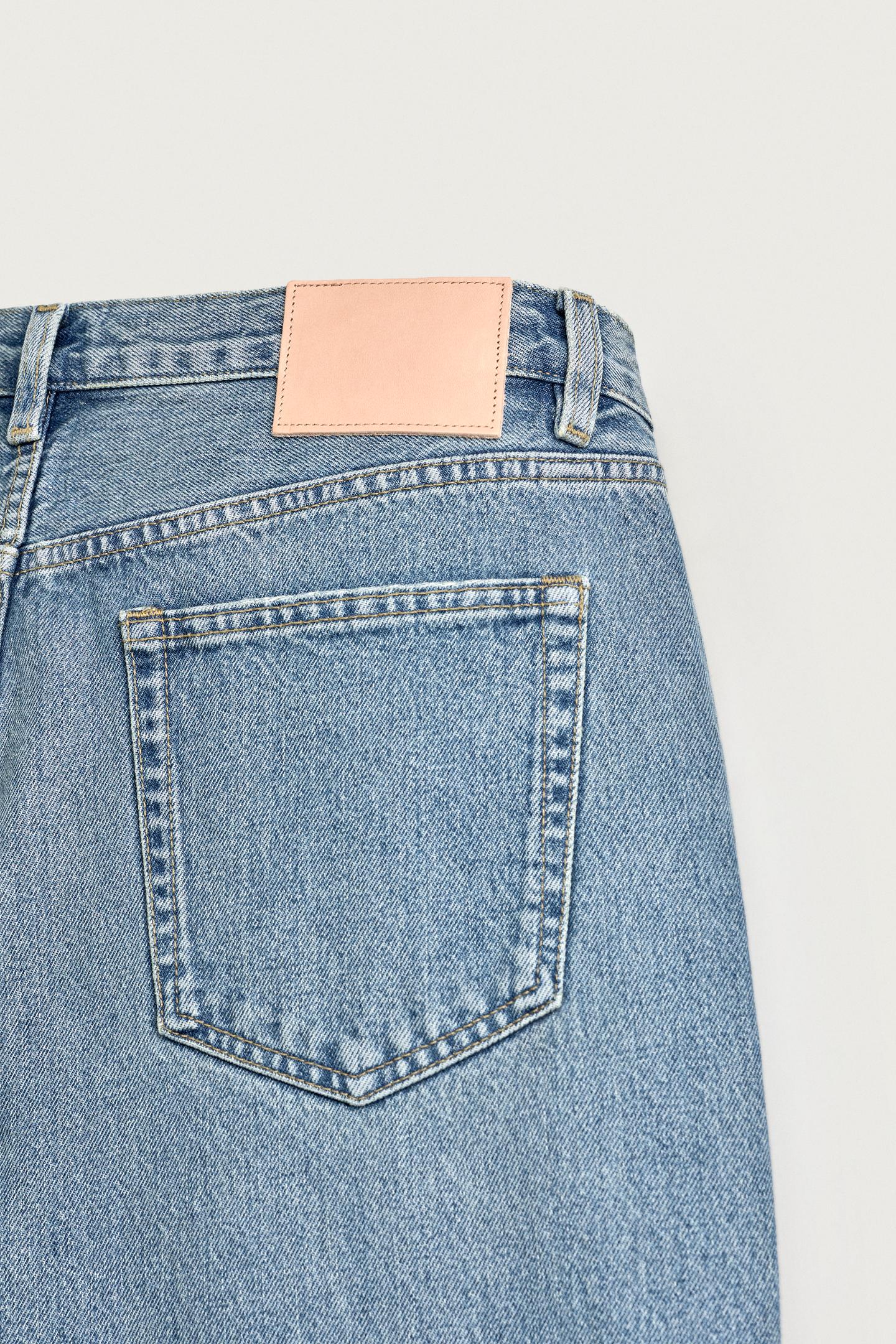 Мужские джинсы Zara Loose Fit, цвет: Синий — фото 10