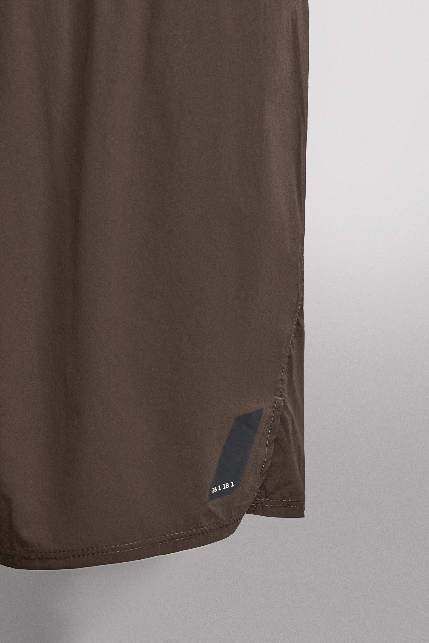 Мужские шорты Zara 5" Running, цвет: Коричневый — фото 9
