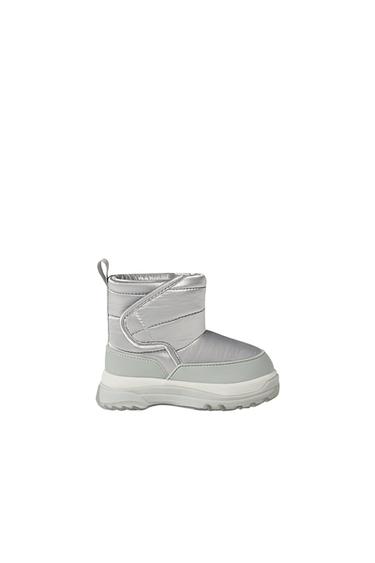 BABY/ METALLIC PADDED BOOTS