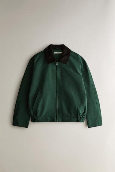 VESTE VERT GOLF - Vert de Zara - Image 0