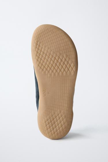 TENNIS DAIM BAREFOOT - Bleu marine de Zara - Image 7