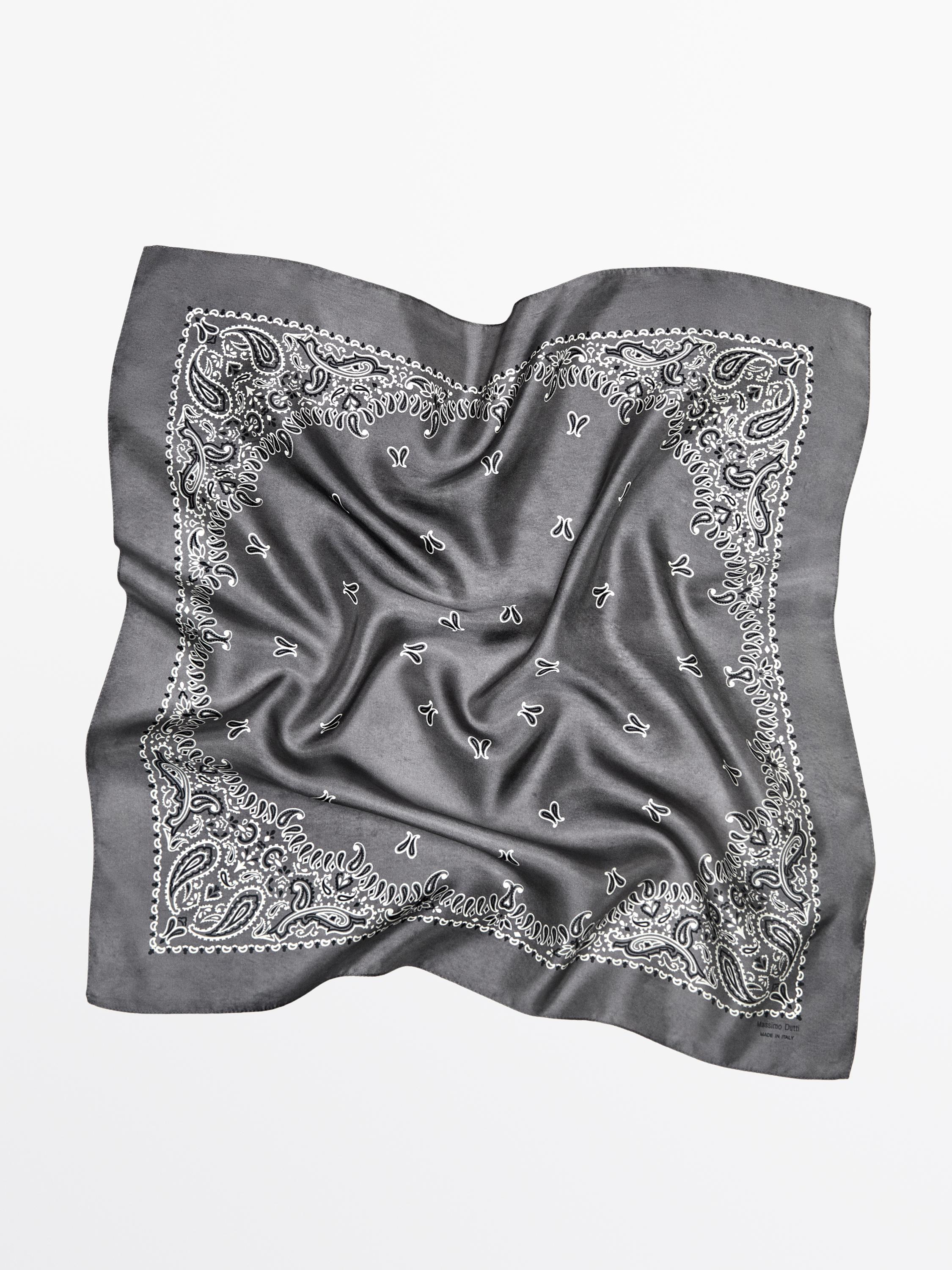 Foulard à imprimé cachemire