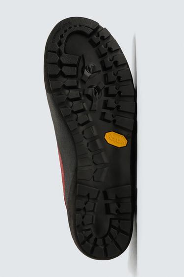 BASKETS EN CUIR SEMELLE VIBRAM® AARON LEVINE X ZARA - Rouge de Zara - Image 6