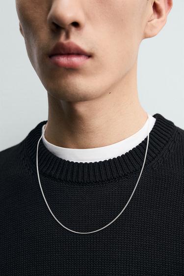 STAINLESS STEEL LINK CHAIN - Silver by Zara - Image 1