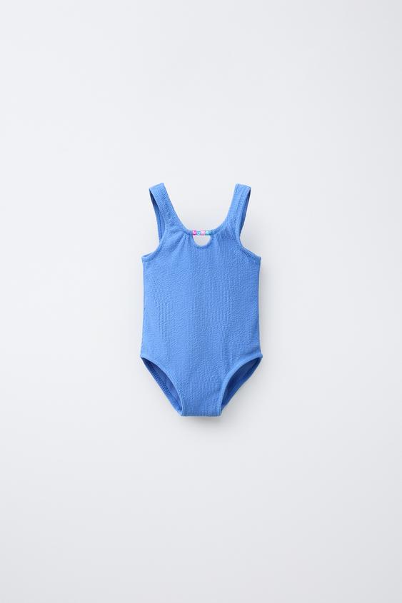 2-6 ANS/ MAILLOT DE BAIN UNE PIÈCE FANTAISIE - Bleu de Zara - Image 0