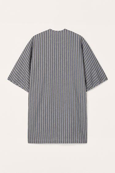 CHEMISE DE NUIT À RAYURES ÉDITION LIMITÉE - Rose / Blanc | France CHEMISE DE NUIT À RAYURES ÉDITION LIMITÉE - Rose / Blanc | France