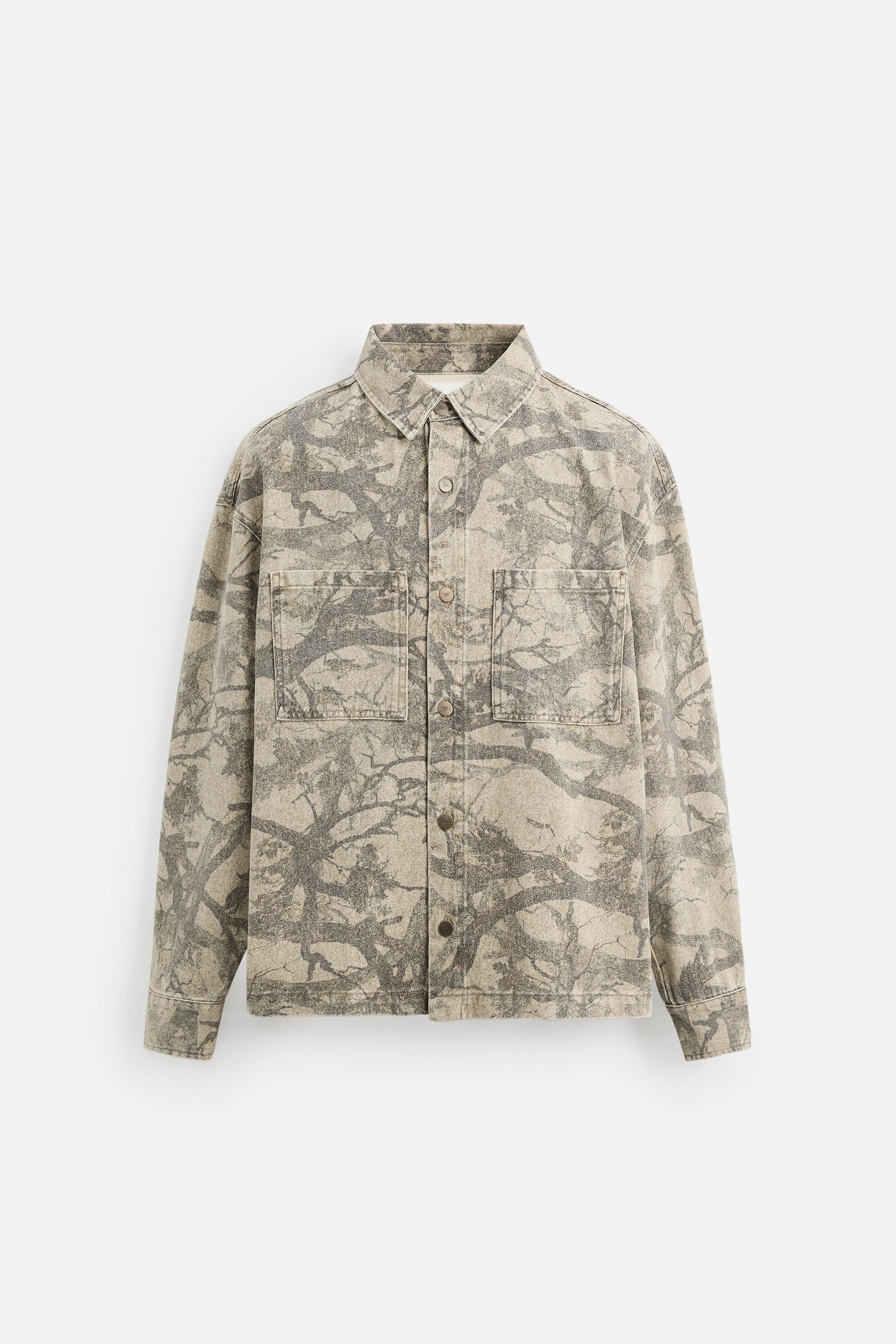 安心★関税込み★ZARA★ABSTRACT PRINT OVERSHIRT ABSTRACT PRINT OVERSHIRT - Printed | ZARA United States