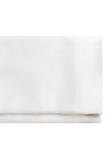 DRAP DE DESSUS SOIE DE MÛRIER - Écru de Zara