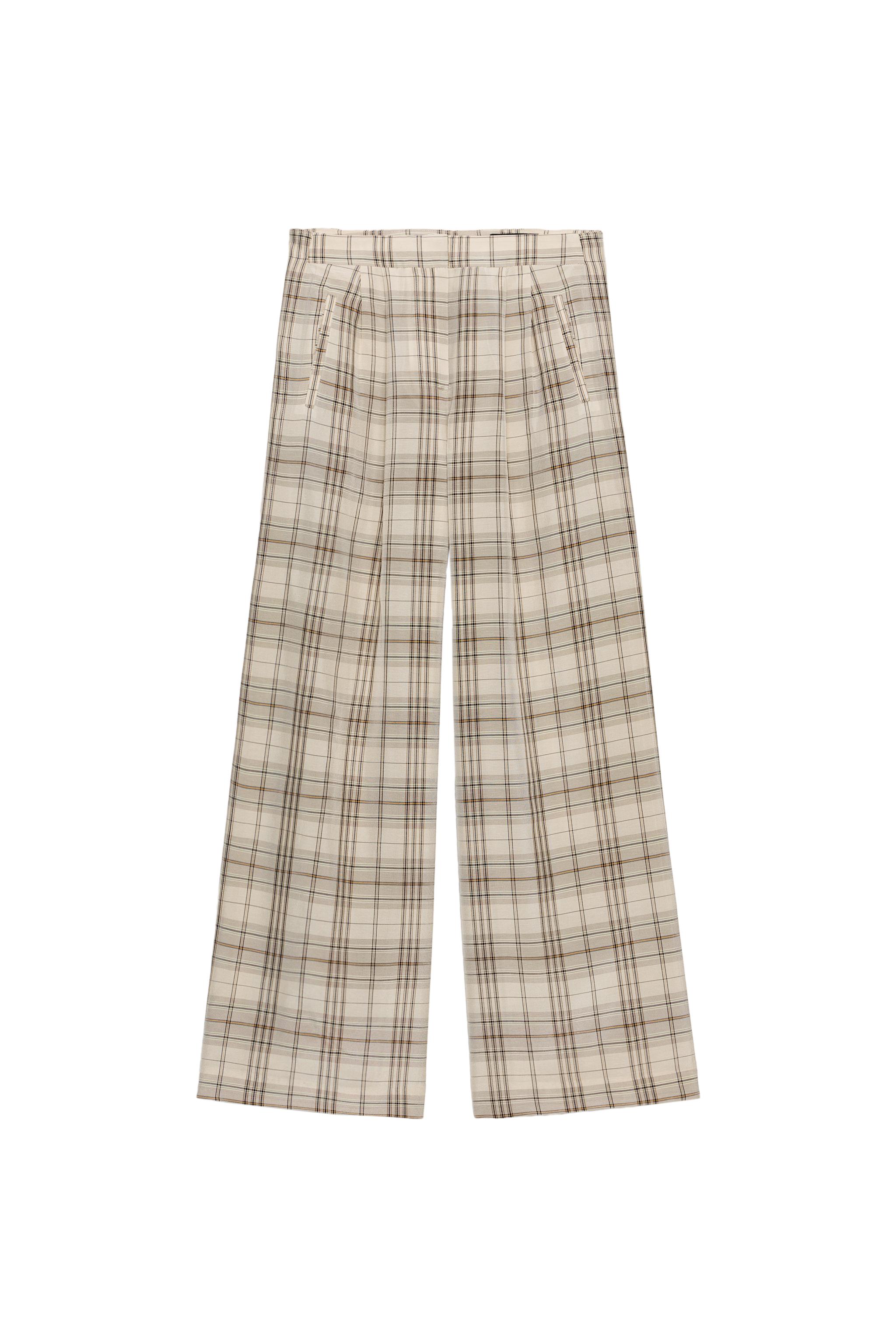 PLAID PANTS ZW COLLECTION