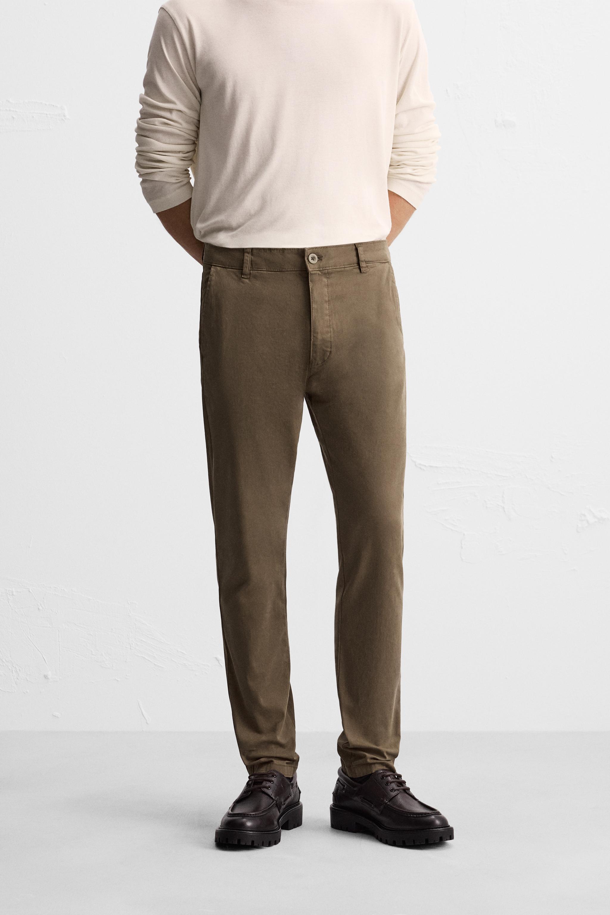 Pantalones clearance chinos hombre zara