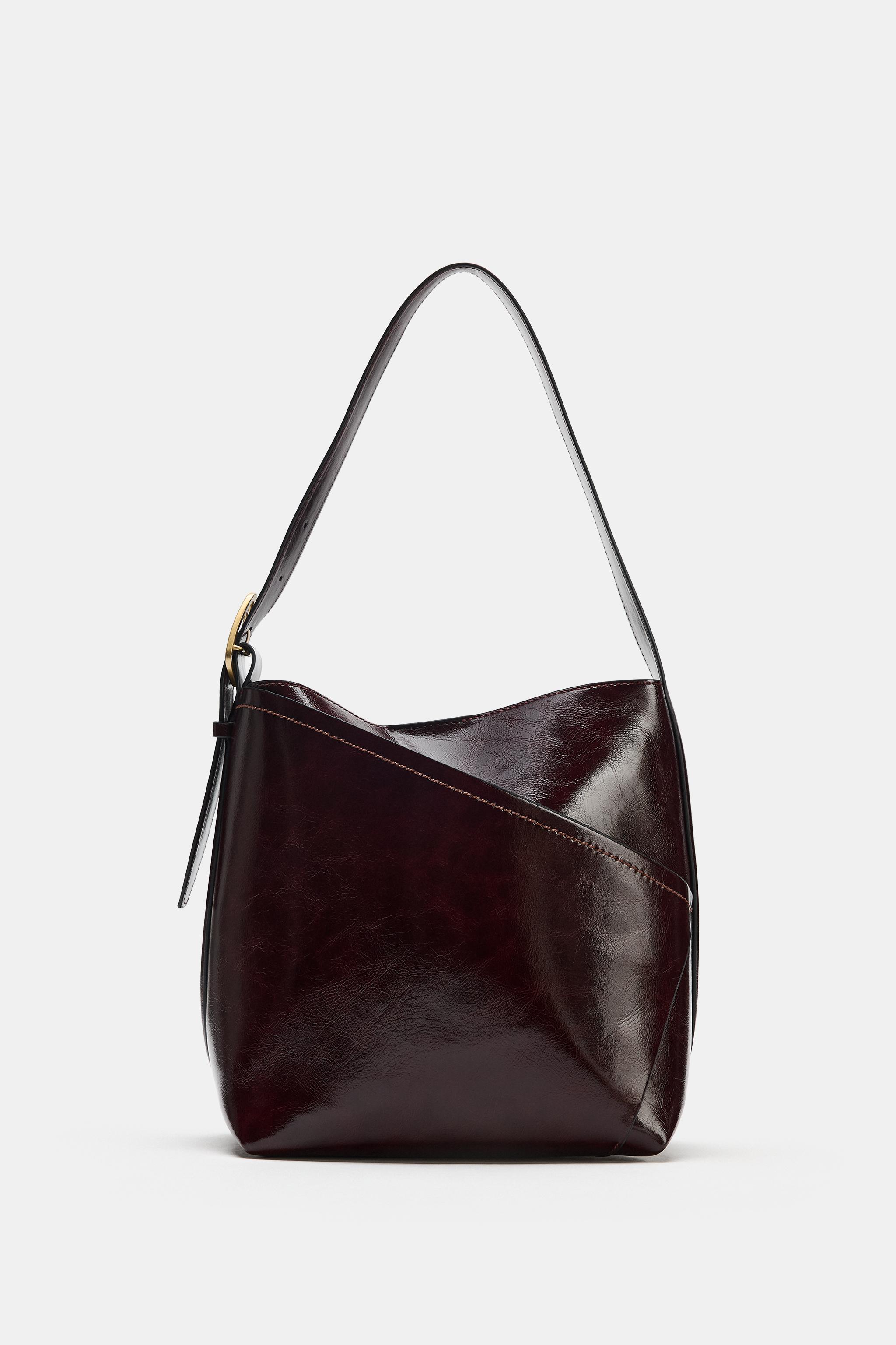 ASYMMETRIC POCKET SHOULDER BAG