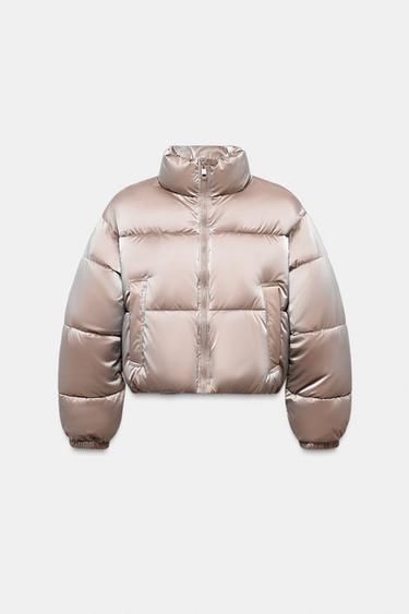 SHINY-EFFECT WATER-RESISTANT WINDPROOF ANORAK - Cava by Zara