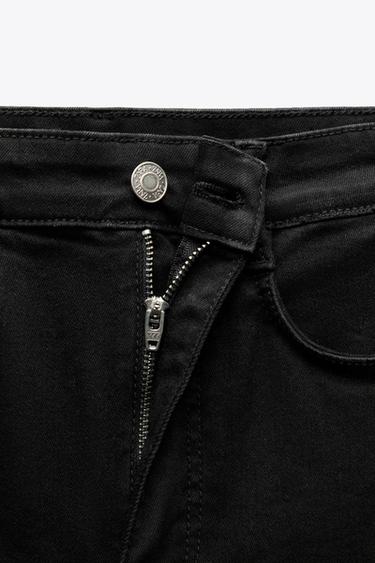 TRF SKINNY-JEANS MIT HOHEM BUND - Schwarz von Zara