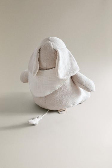 CHILDREN'S MUSICAL ELEPHANT SOFT TOY - Grey by Zara - Image 5