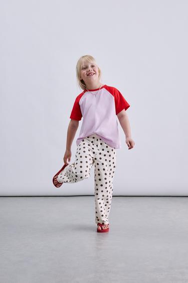 POLKA DOT PLUSH CULOTTES - Ecru by Zara