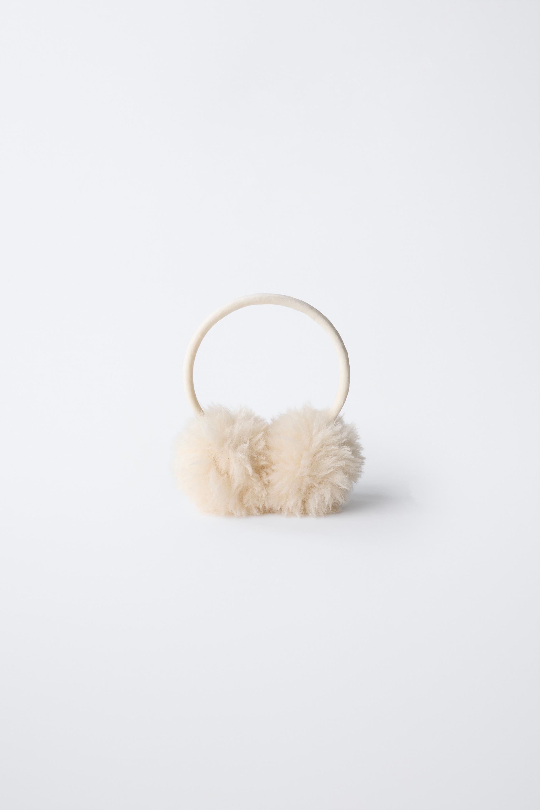 CURLY FAUX FUR EAR MUFFS SKI COLLECTION