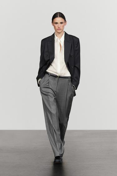 Pantalon de costume 100 % laine - Cobalt de Zara - Image 0