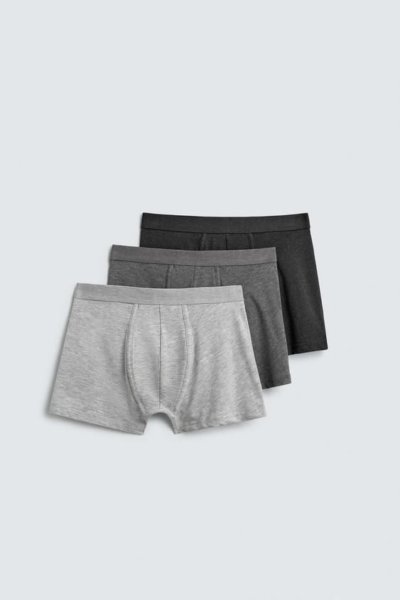 THREE-PACK OF COMBINED BOXERS