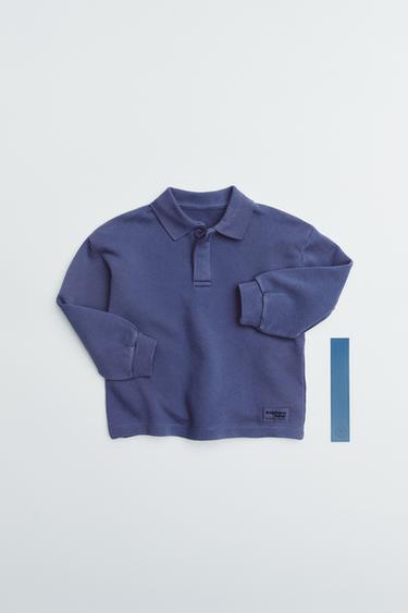 POLO DŽEMPERIS AR ETIĶETI - Zilgans no Zara