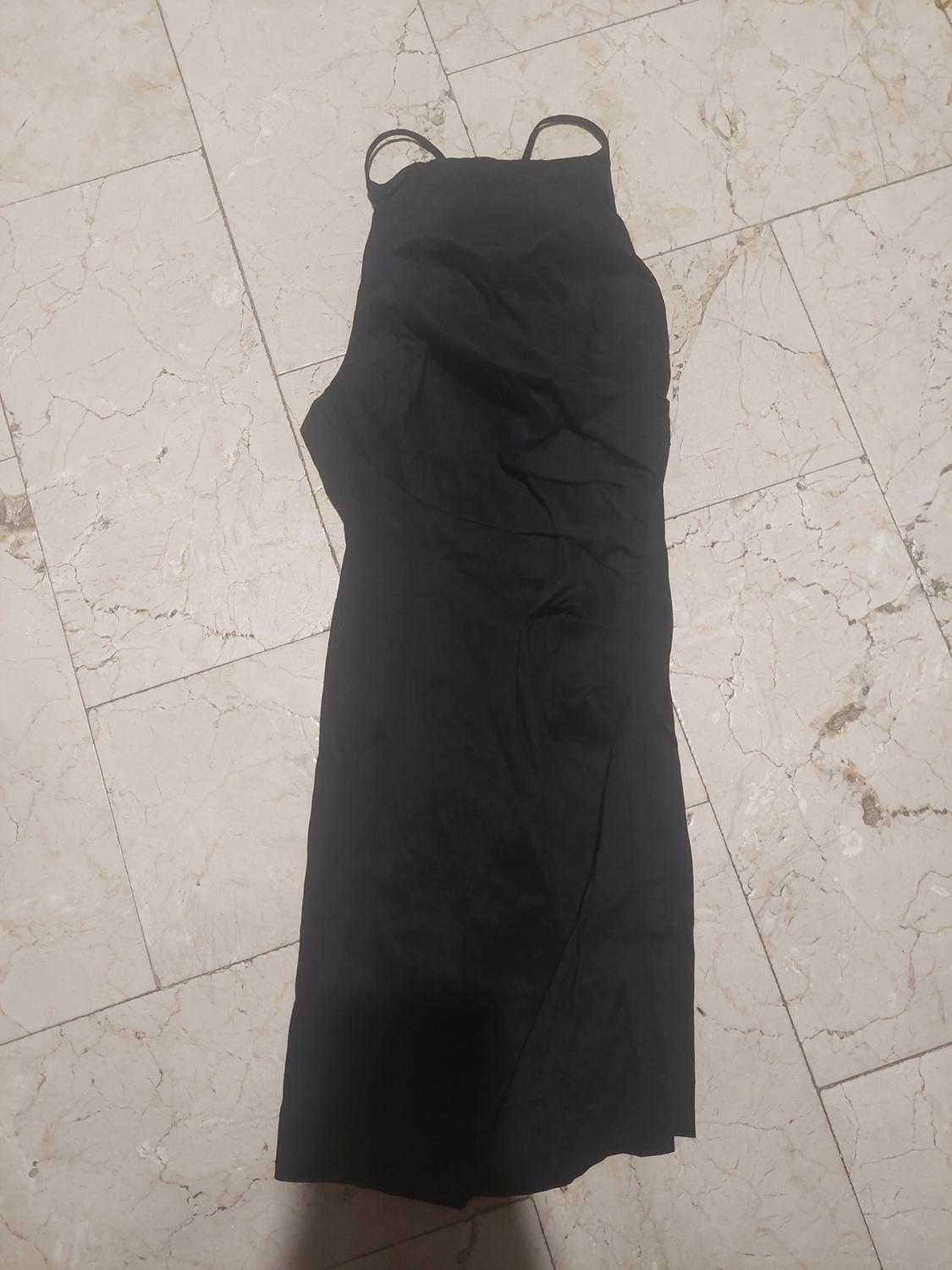MIDI DRESS WITH DRAPED DETAIL - Image 2
