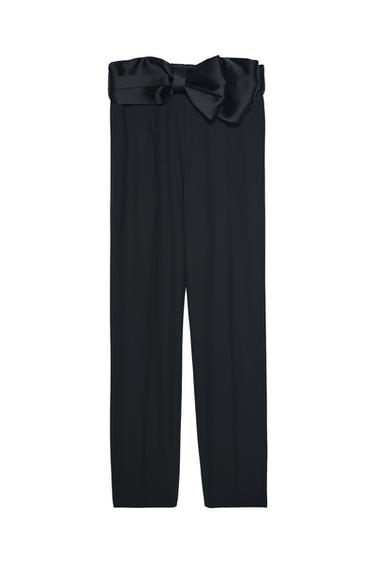 MASCULINE SASH BELT TROUSERS