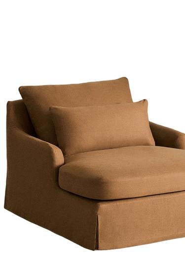 LOVESEAT 01 LINEN COVER - Mustard by Zara